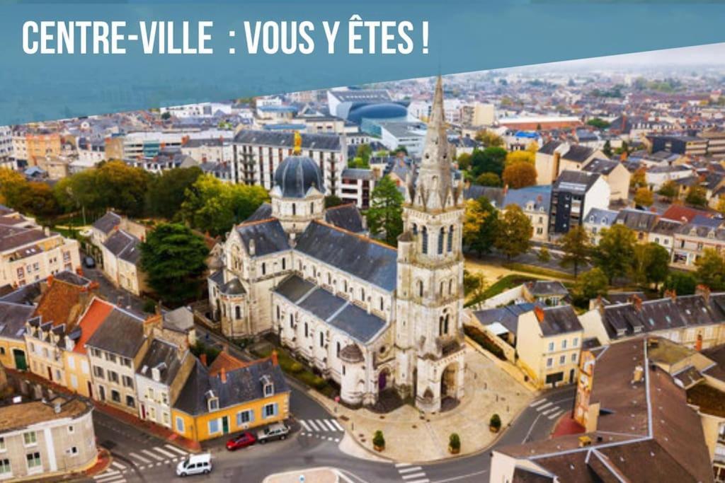 A Hauteur De Toits • Le Spacieux En Coeur De Ville Châteauroux Εξωτερικό φωτογραφία